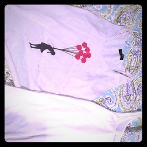 Loose white tank and white undershirt