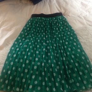 Polka dot skirt