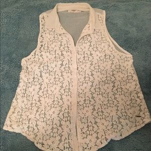 A&F Sheer Blouse