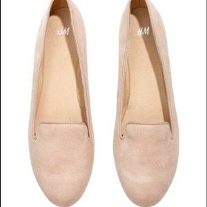 H&M suede loafers