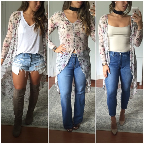Urban Outfitters Floral Duster