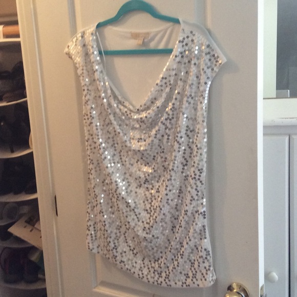 Michael Kors sequined top. Sale!