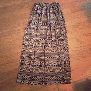 Long maxi skirt