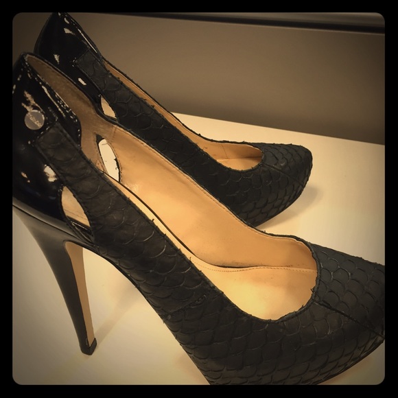 Calvin Klein platform pumps