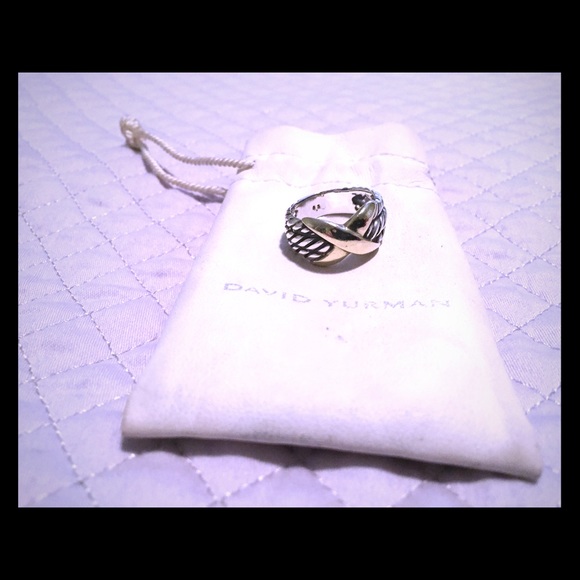 David Yurman triple x row ring