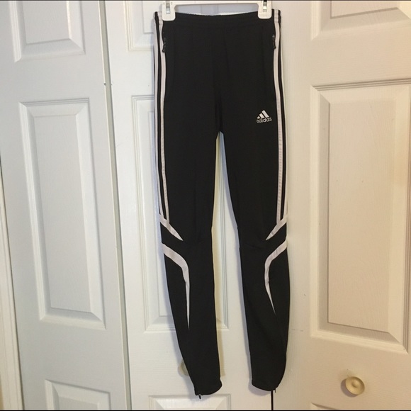 Slim fit adidas training pants