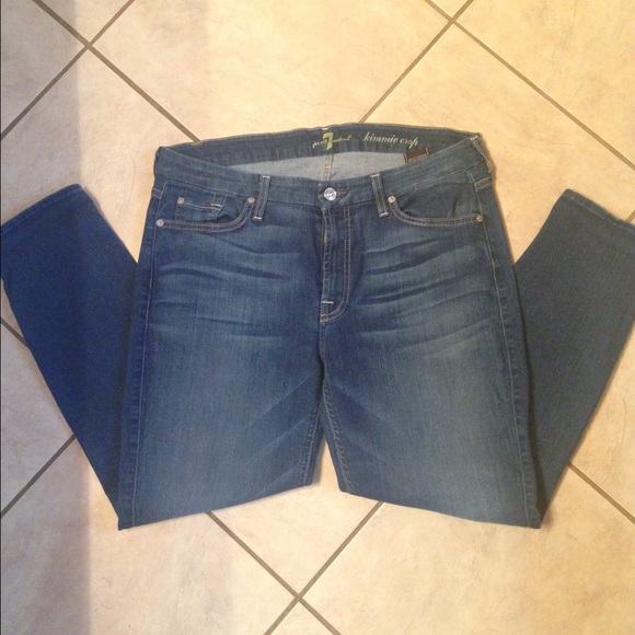 7 For All Mankind Kimmie Crop