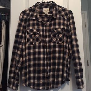 Flannel / plaid button down
