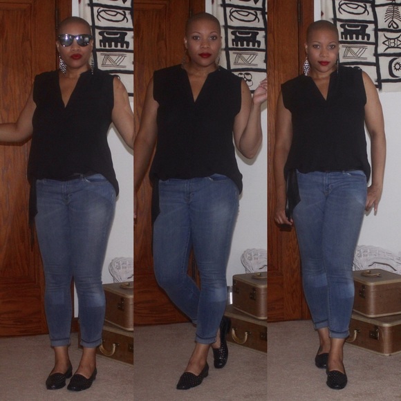 Black Leather Loafers - Picture 1 of 3