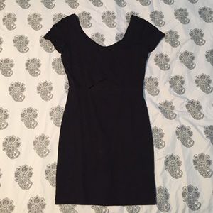 Black Cutout Bodycon Dress
