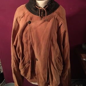 Men's Versace suede leather jacket