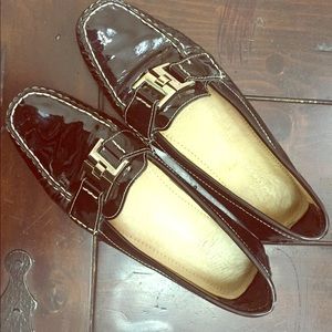 🍁 Black Glossy Driving Moccasins 🍁