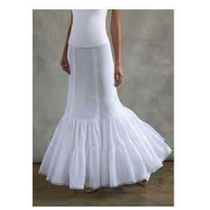 David's Bridal fit and flare slip style 550