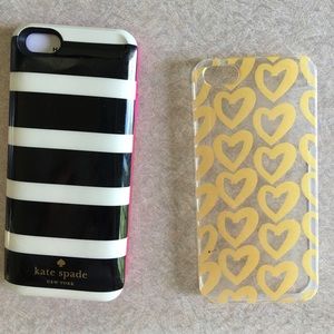 I phone 5/5s cases.  One KS- battery case.