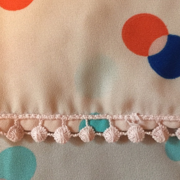 NWT Copper Key Flowy Polka Dot Top Small - Picture 3 of 4