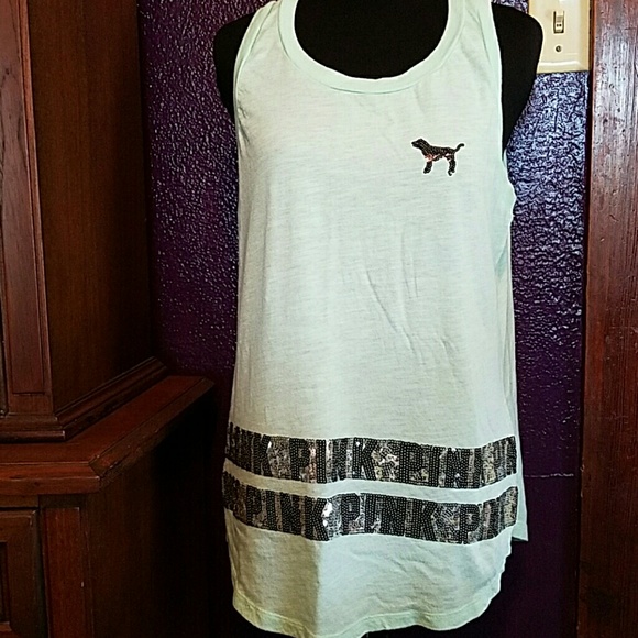 PINK sleeveless top