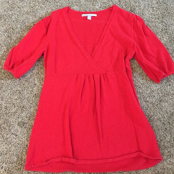 Old Navy Coral V-neck Sweater
