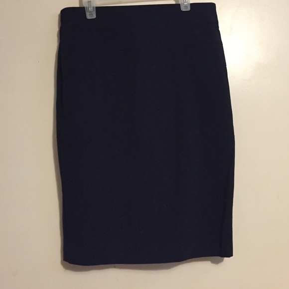 Black pencil skirt