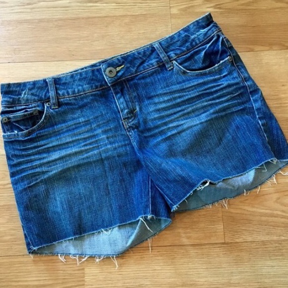 Frayed Demin Shorts