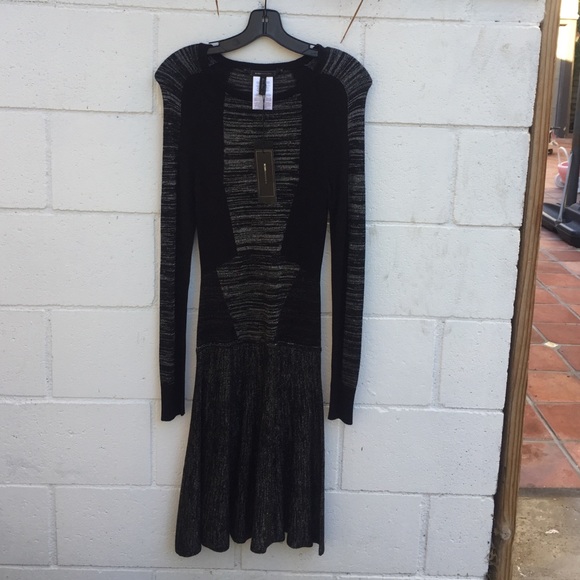 ❌SOLD❌BCBG MAXAZRIA Jennings Geometric Dress - Picture 2 of 4