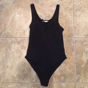 Zara Lace Up Bodysuit