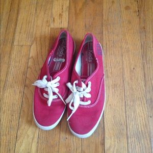 Shoes: Red Flats