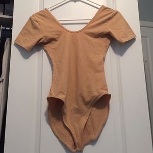 Body suit/ leotard nude color