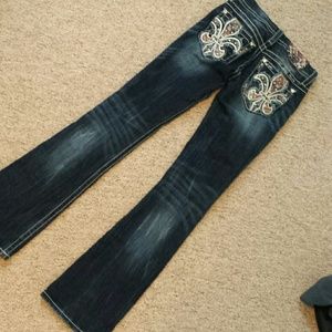 Miss Me Signature Boot women's jeans. 33 inseam.