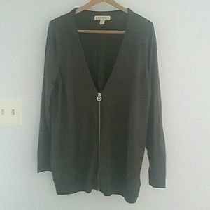 Michael kors zipper sweater