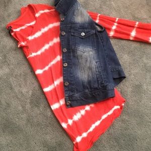 Lucky Brand Shirt & Vest Bundle