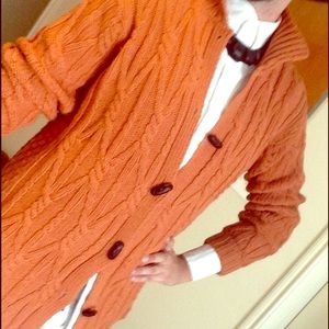 Comfy and warm Aran Merino Wool Cardigan