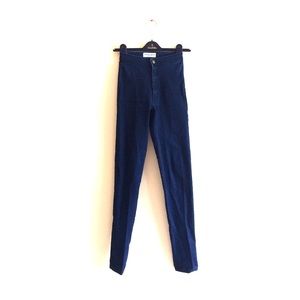 American Apparel Stretch High Waist Pants