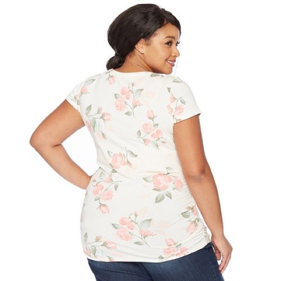 🆕Plus Size oh baby by Motherhood Maternity Tee - Picture 2 of 3