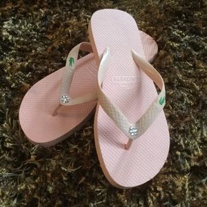 LACOSTE FLIP FLOPS