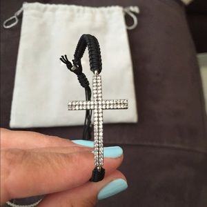 TAI Rhinestone Cross Bracelet