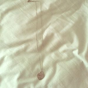 Tiffany heart necklace