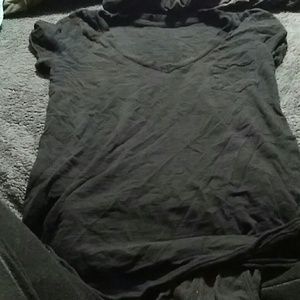 Black t shirt with pocket