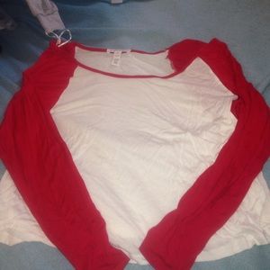 🔱🍄RED BASEBALL TEE🍄🔱