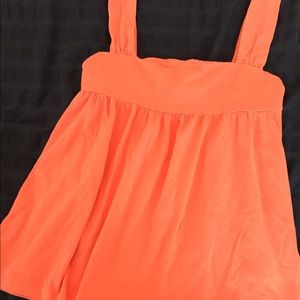 Pink coral VS bra top flowy top