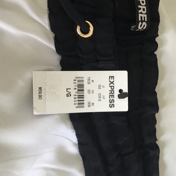 Express polyester tuxedo pants NWT - Picture 2 of 2