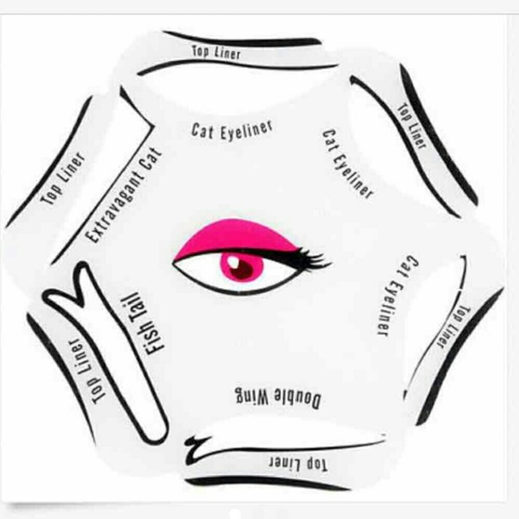 Eyeliner stencils