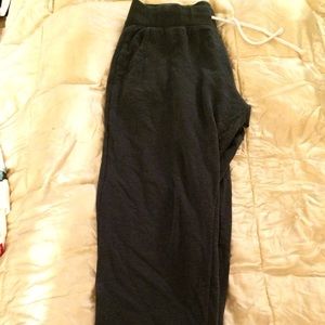 Navy blue sweatpants