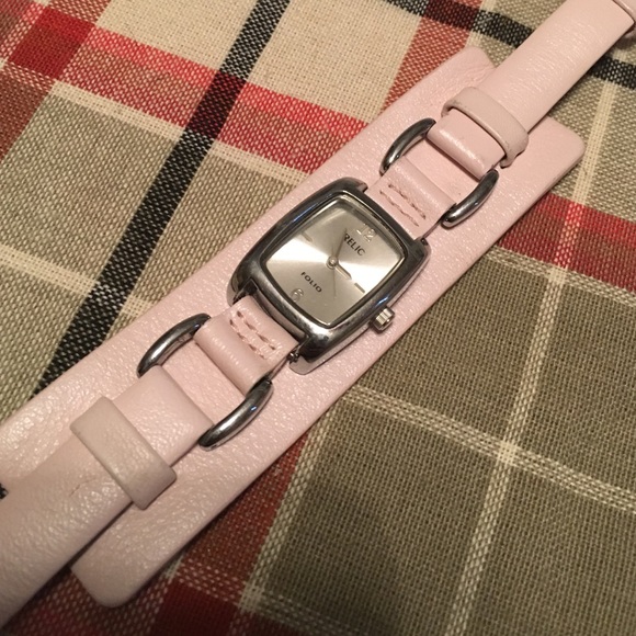Relic folio pink leather watch main image 4