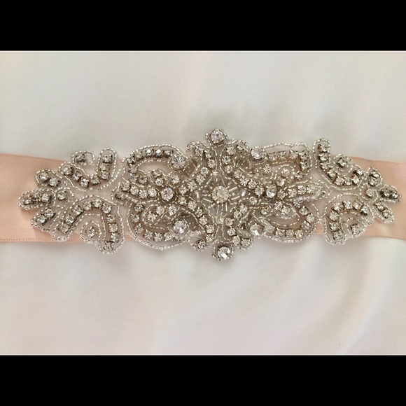 New hand made bridal belt sash - Picture 1 of 4