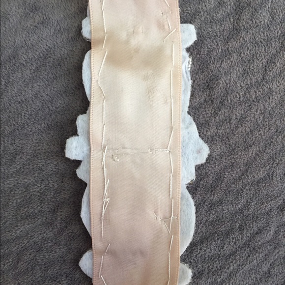 New hand made bridal belt sash - Picture 3 of 4