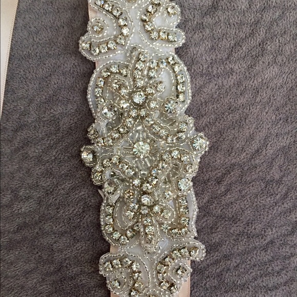 New hand made bridal belt sash - Picture 4 of 4