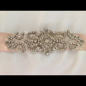 New hand made bridal belt sash