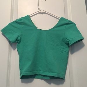 American apparel crop top