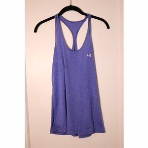 Under armor Purple racer back athletic top sz S