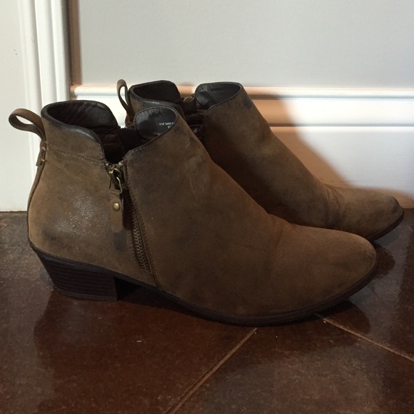 Brown Booties - Picture 1 of 3